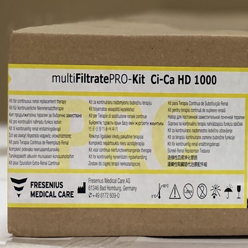multiFiltratePRO-Kit Ci-Ca HD 1000 Набір для постійної замісної ниркової терапії